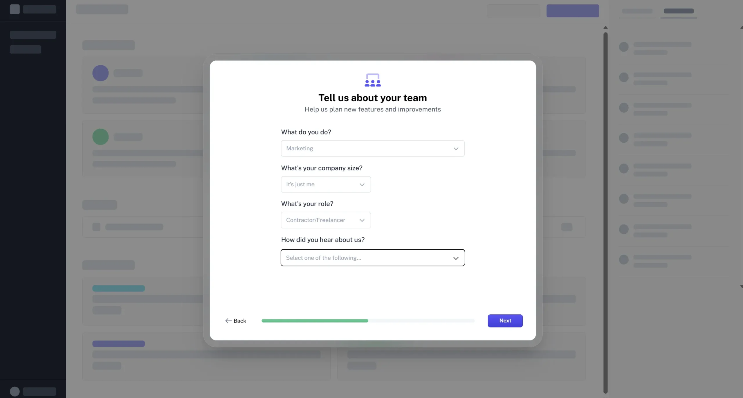 Tell us about your team Scribe Onboarding